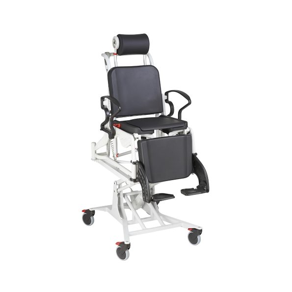 Rebotec Phoenix Multi – Tilt-in-Place and Electric Lift Commode Shower Chair - Image 3