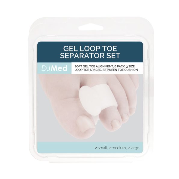 DJMed Toe Separators With Loop (Set of 6) - Image 2