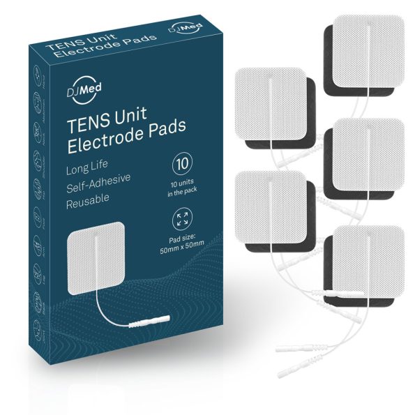 TENS Electrode Pads, Square, 50x05mm, White - Image 2