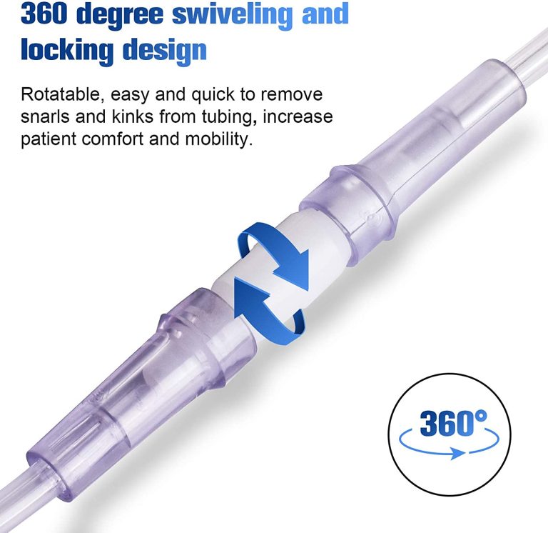 Swivel Oxygen Tubing Connectors 10Pk | Australian Health Care