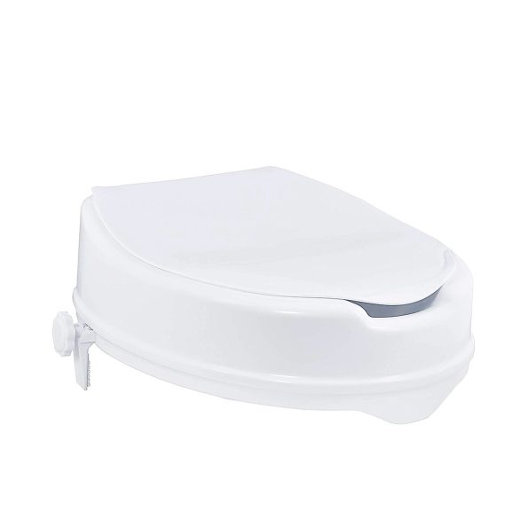 Raised Toilet Seat With Lid - Image 3