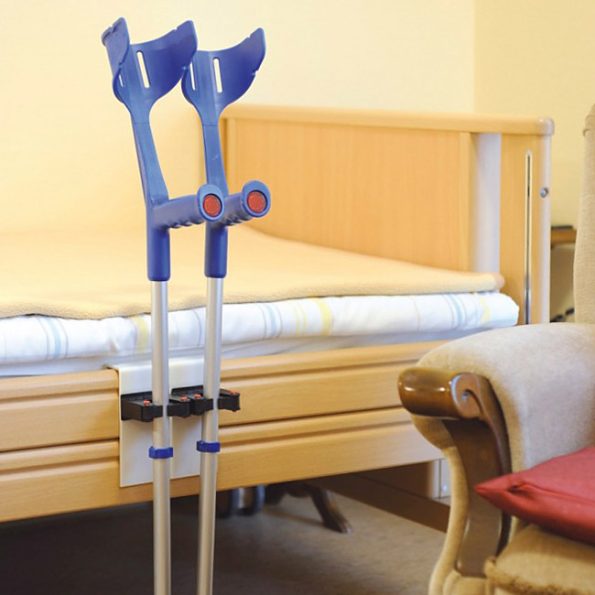 Rebotec Duo Support Clamp – Bedside Crutch Support - Image 2