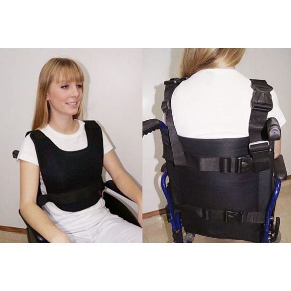 Wheelchair Belt with Support Vest - Image 2