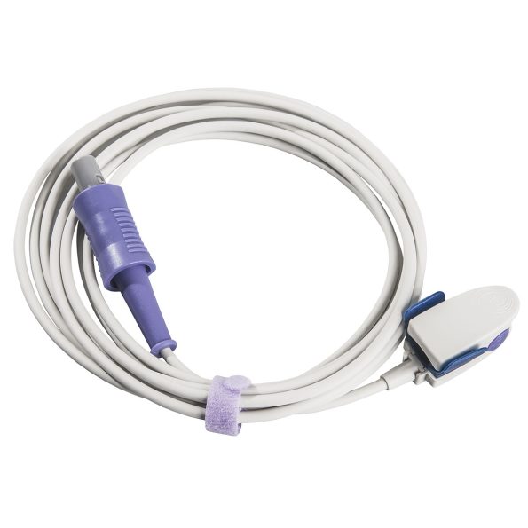 Direct-Connect Spo2 Sensor Probe, Finger-clip