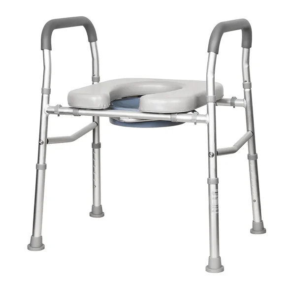 Over Toilet Frame with Soft Seat