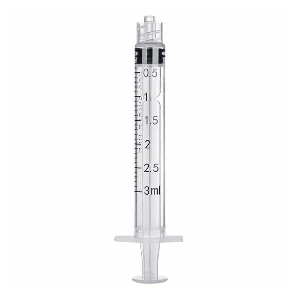 Luer Lock Syringes, Box of 100