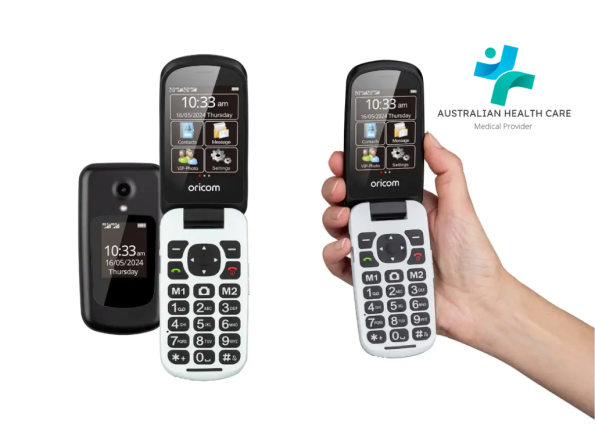 Flip Mobile Phone with SOS Emergency Button