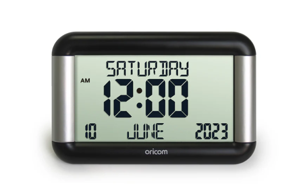 Digital Clock with 7.5" LCD Display