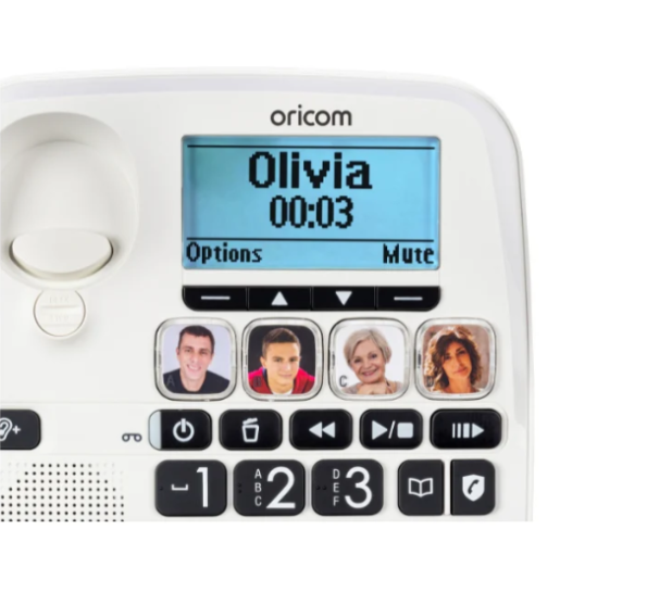 Big Button Amplified Phone with Cordless Handset - Image 7