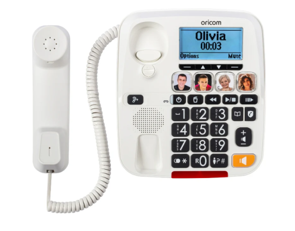 Big Button Amplified Phone with Cordless Handset - Image 6