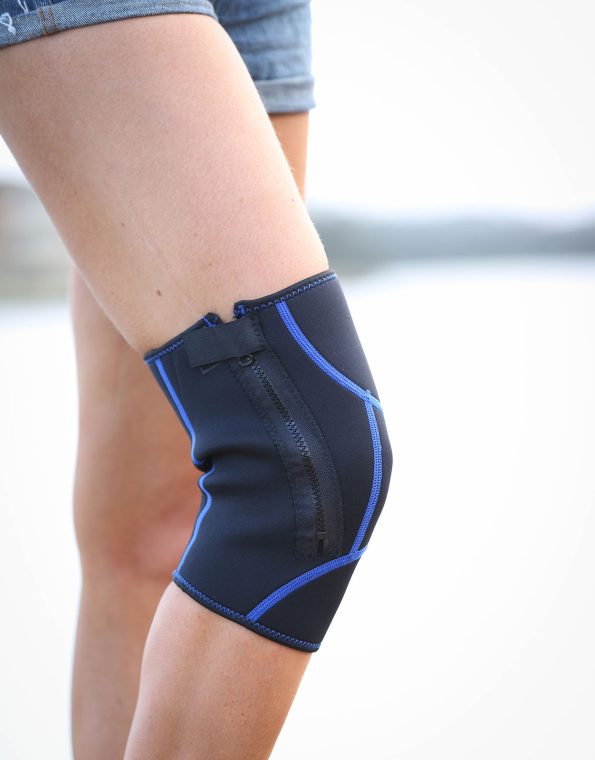 Sprint Industries Neoprene Zip Knee Support Pain Relief Brace Sports - Unisex - Image 6
