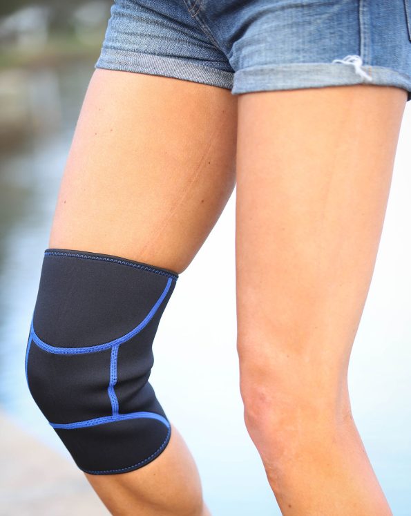 Sprint Industries Neoprene Zip Knee Support Pain Relief Brace Sports - Unisex - Image 8