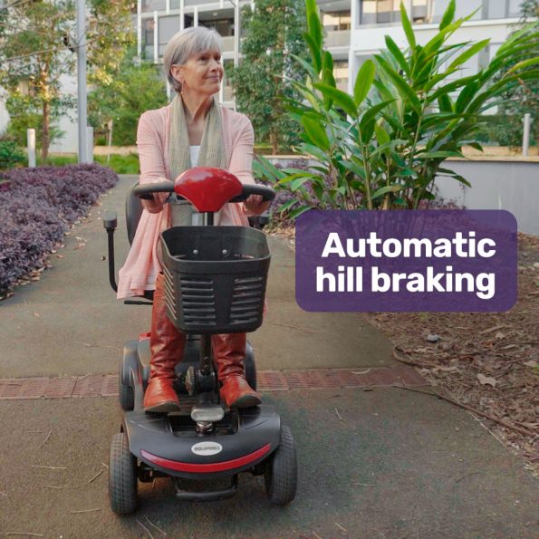 EQUIPMED Mobility Scooter Electric Motorised Power Portable 4 Wheel Folding - Image 11