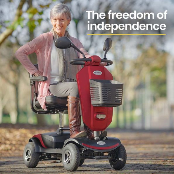 EQUIPMED Mobility Scooter For Elderly Motorized Electric Older Adults 4 Riding - Image 2