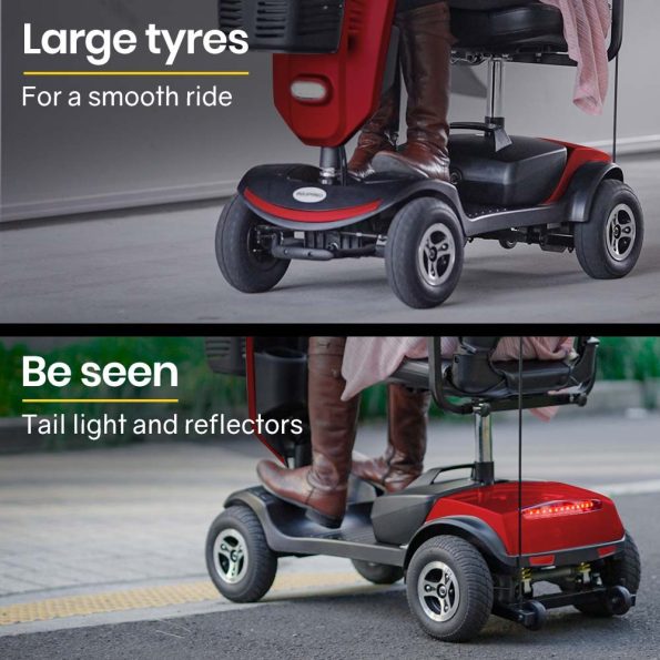 EQUIPMED Mobility Scooter For Elderly Motorized Electric Older Adults 4 Riding - Image 8
