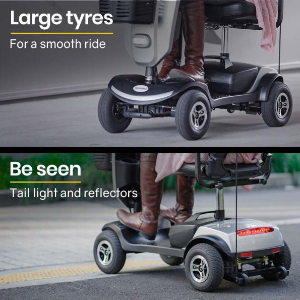 EQUIPMED Mobility Scooter Electric Motorized Ride On E-Scooter for Elderly Older Adult Handicap Aid - Image 8