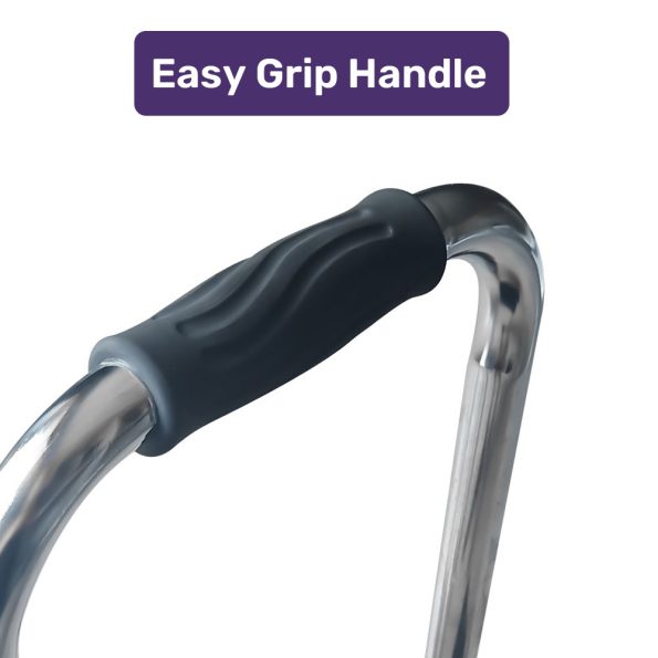 Equipmed Bath and Shower Assistance Step Mobility Aid| 150kg Max Capacity| with Handle Height Adjustment - Image 2