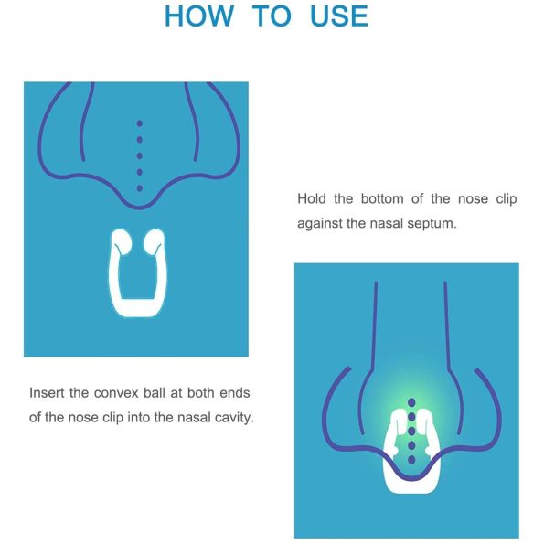 4x Anti Snoring Aid Nose Clips - Silicone Sleeping and Breathing Device - Image 3
