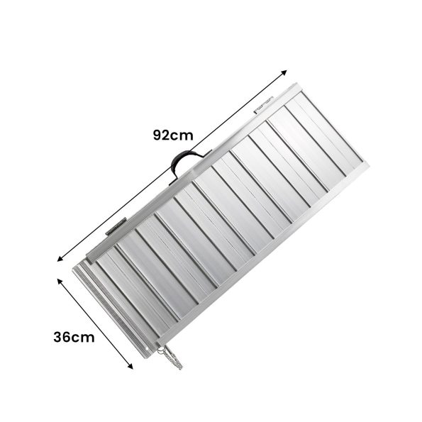 Kartrite 3ft Aluminium Foldable Wheelchair Ramp R01 - Image 3
