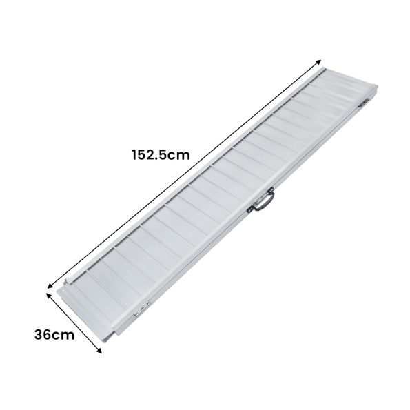 Kartrite 5ft Aluminium Foldable Wheelchair Ramp R01 - Image 3