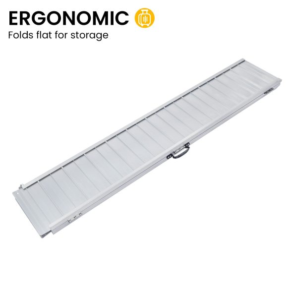 Kartrite 5ft Aluminium Foldable Wheelchair Ramp R01 - Image 7