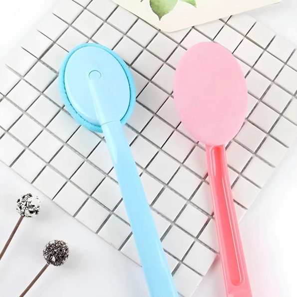 Back & Body Self Bath Brush Lotion Applicator - Blue - Image 4