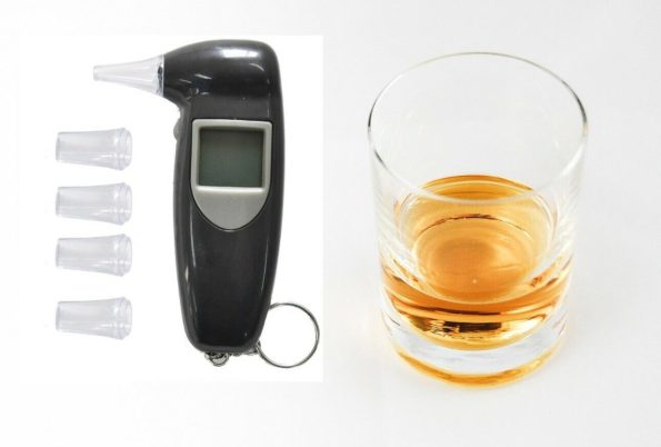 Digital Alcohol Tester LCD Police Breathalyser Grade Accuracy Portable Keychain - FREE POST - Image 6
