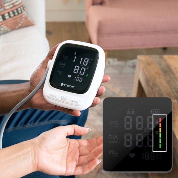 Etekcity Smart Blood Pressure Monitor - White - Image 2