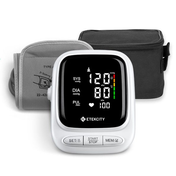 Etekcity Smart Blood Pressure Monitor - White - Image 3