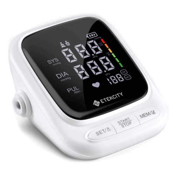Etekcity Smart Blood Pressure Monitor - White - Image 5