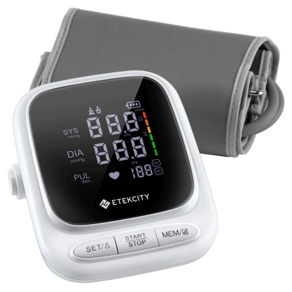 Etekcity Smart Blood Pressure Monitor - White - Image 6