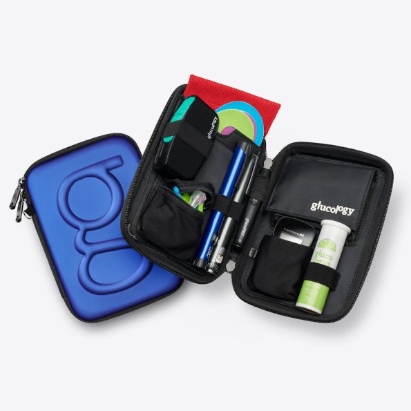 Glucology Diabetes Travel Cases | Matte Blue, Classic - Image 6