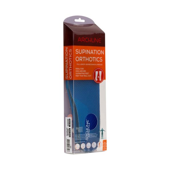 Archline Supination Orthotic Insoles - Full Length (Unisex) Plantar Fasciitis High Arch - Euro 44 - Image 5