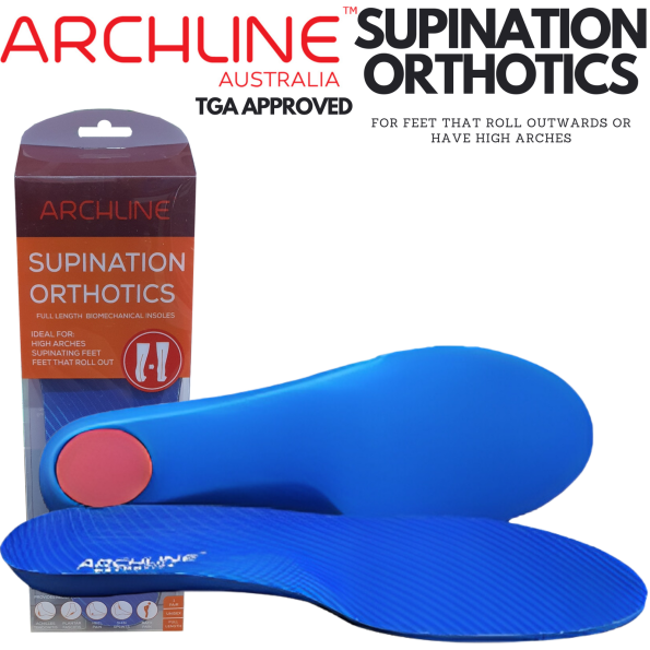 Archline Supination Orthotic Insoles - Full Length (Unisex) Plantar Fasciitis High Arch - Euro 44 - Image 12