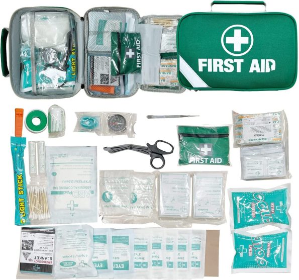 3x 258pcs Premium First Aid Kit Medical Travel Set Emergency Family Safety - Image 3