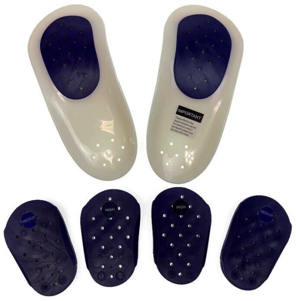 WALKFIT ORTHOTICS Insoles Walk Fit Foot Feet Support BLUE - I (Womens 12-12.5, Mens 11-11.5) - Image 2