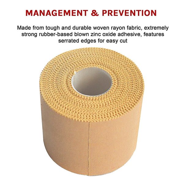 Premium Rigid Sports Strapping Tape - 3 Rolls of 50mm X 13.7M - Image 11
