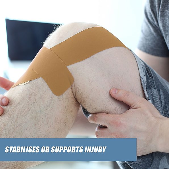 Premium Rigid Sports Strapping Tape - 3 Rolls of 38mm X 13.7M - Image 9