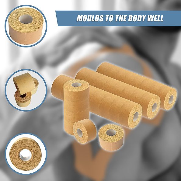 Premium Rigid Sports Strapping Tape - 30 Rolls of 38mm X 13.7M - Image 8
