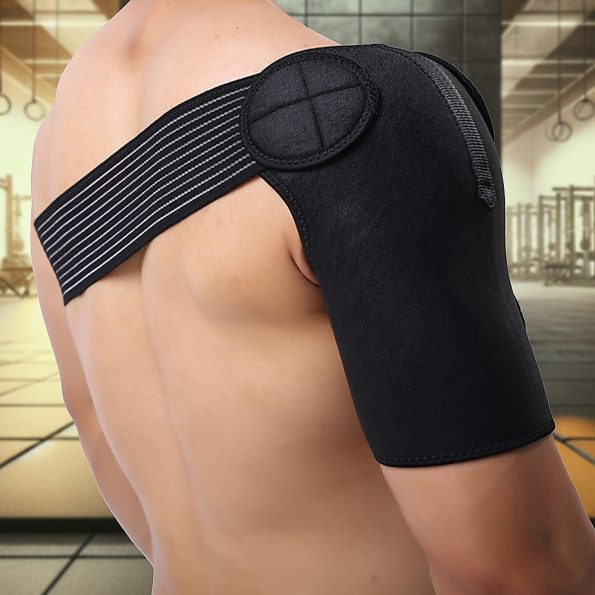 Adjustable Shoulder Support Brace Strap Compression Bandage Wrap - Image 5