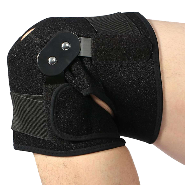 Hinged Full Knee Support Brace Protection Arthritis Injury Sports - Image 4