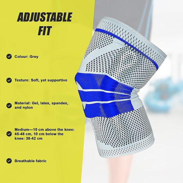 Full Knee Support Brace Knee Protector Medium - Image 10