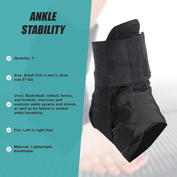 Ankle Brace Stabilizer - Ankle sprain & instability - SMALL - Image 10