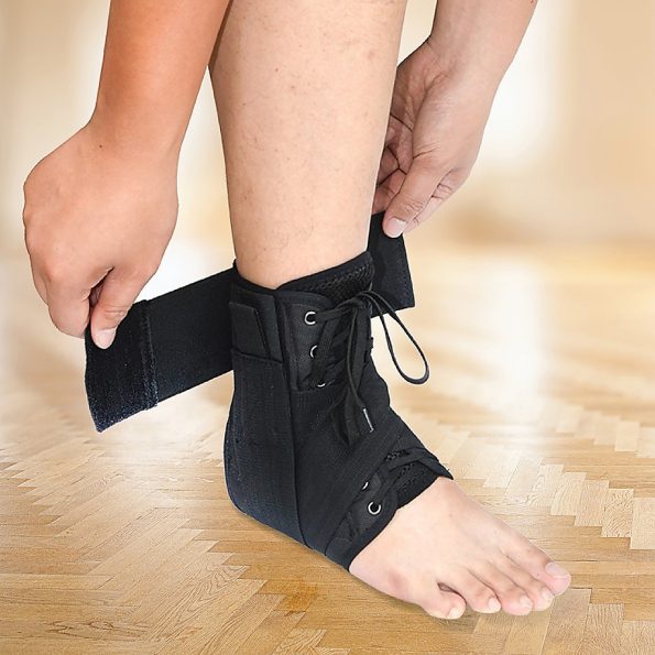 Ankle Brace Stabilizer - Ankle sprain & instability - LARGE - Image 2