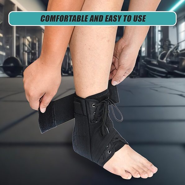 Ankle Brace Stabilizer - Ankle sprain & instability - LARGE - Image 9