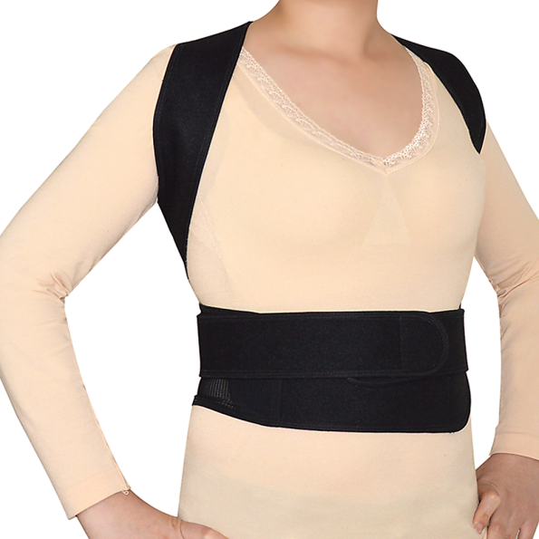 Lower Back Brace Unisex Posture Corrector Lumbar Support - Large - Image 5