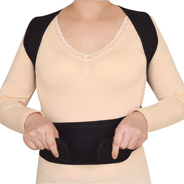 Lower Back Brace Unisex Posture Corrector Lumbar Support - Large - Image 7