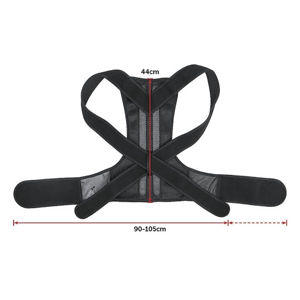 Lower Back Brace Unisex Posture Corrector Lumbar Support - Large - Image 12
