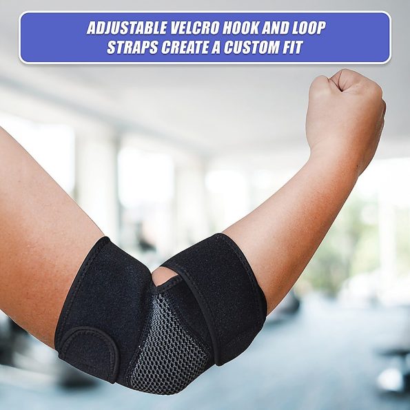 Adjustable Elbow Brace Support - Tennis Elbow, Arthritis - Image 9