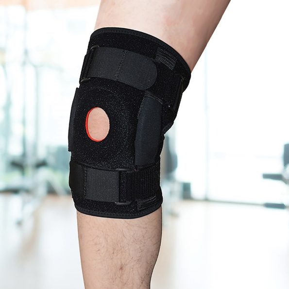 Hinged Knee Brace Support ~ ACL MCL ligament Runner's Knee - Image 2